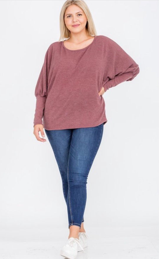 Miss Me Plus Size Sweater (multiple colors)