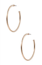 Load image into Gallery viewer, Skinny Hoop Earrings (multiple colors)
